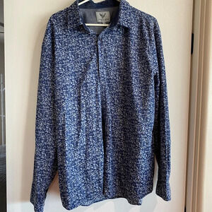 American Breed long sleeve button up shirt, size XXL